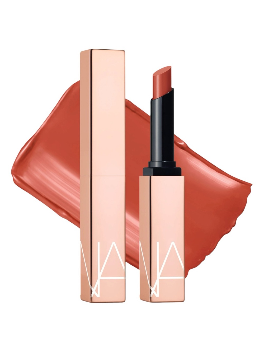 NARS Afterglow Sensual Shine Lipstick in High Gear Burnished Coral Hydrate